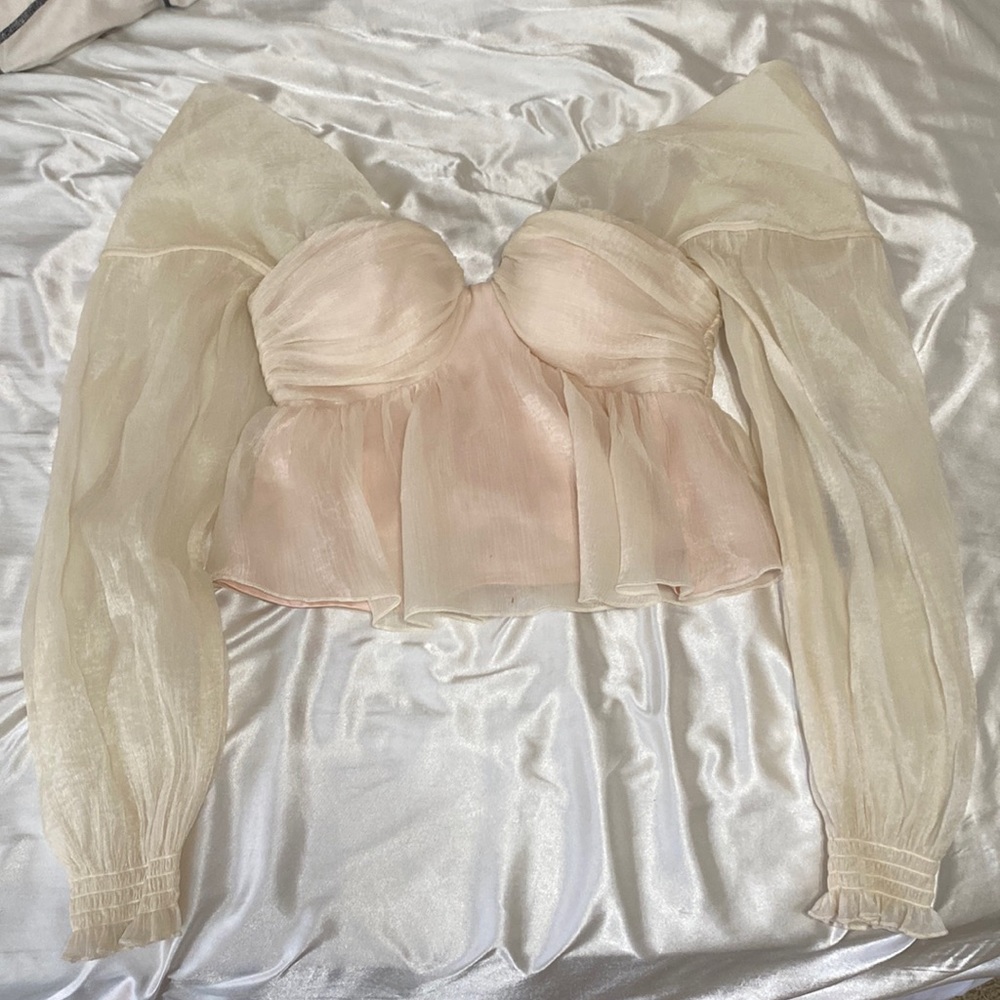 Revolve X House of Harlow 1960 puffer top